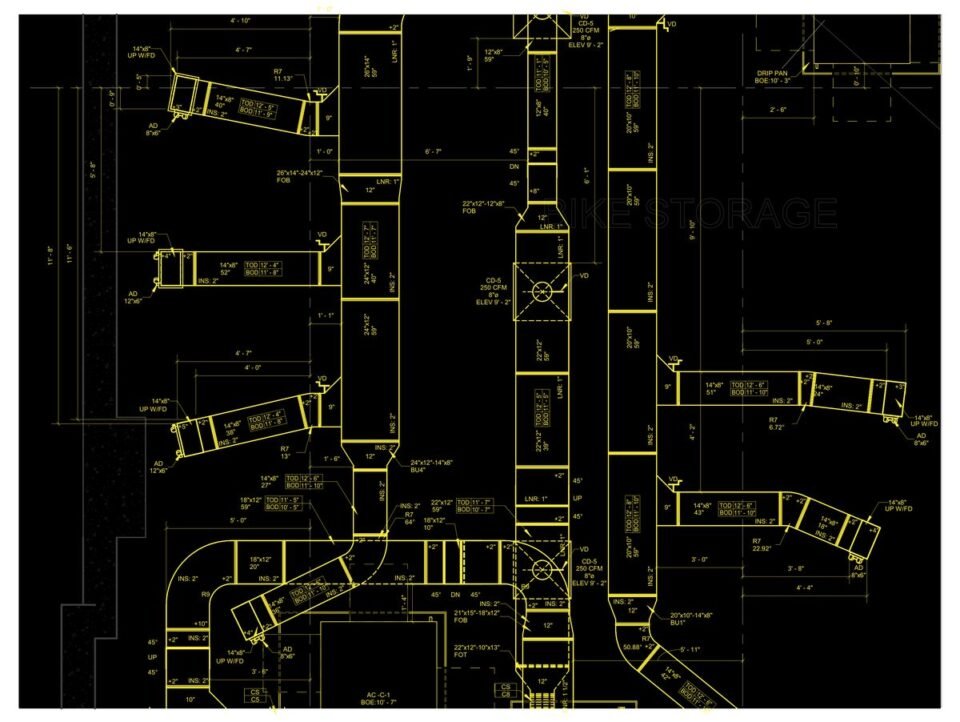 Hotel — Brooklyn, NY (ductwork) — MEP shop drawing 1 of 4