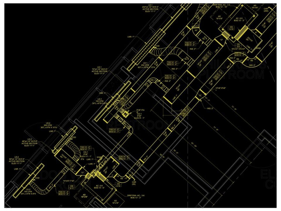 Hotel — Brooklyn, NY (ductwork, 3D views) — MEP shop drawing 4 of 4