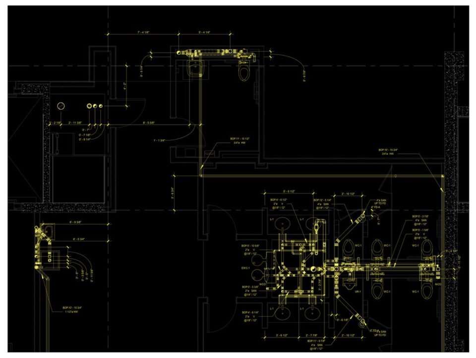 Medical office — New Jersey (plumbing, water heating) — MEP shop drawing 4 of 4