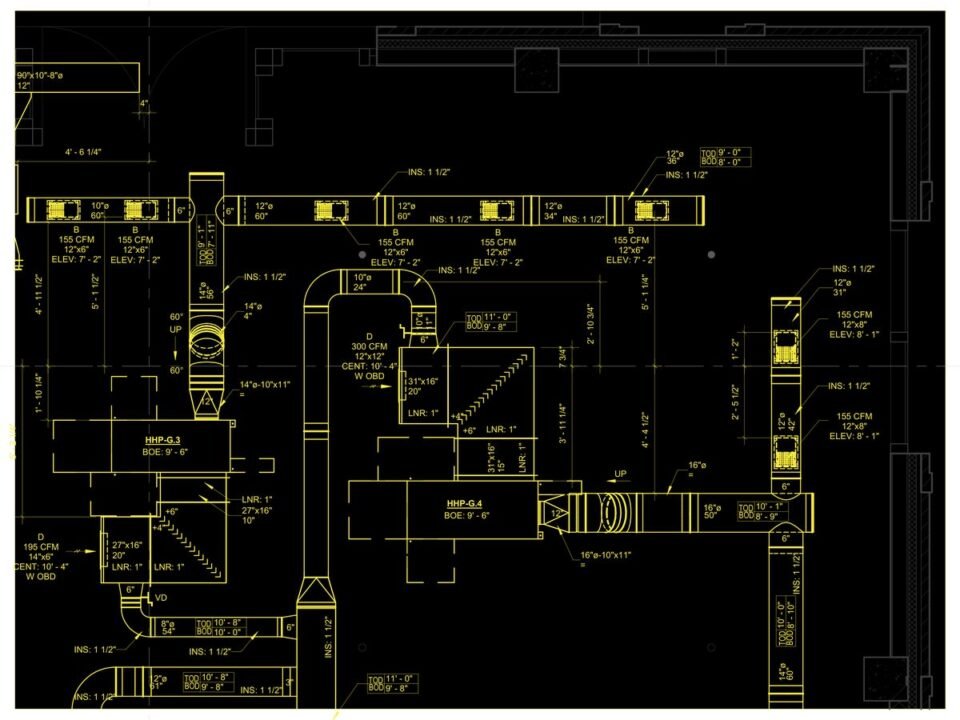 Multi-family residential — Jersey City, NJ — MEP shop drawing 2 of 4